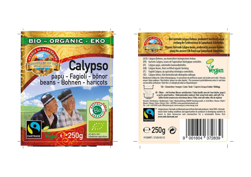 Organic Fairtrade Calypso Beans