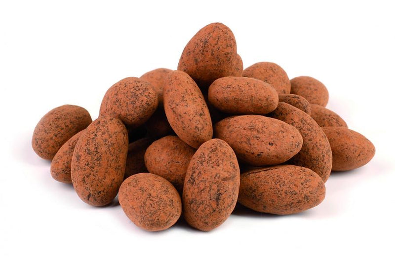 Organic fair trade chocolate almonds